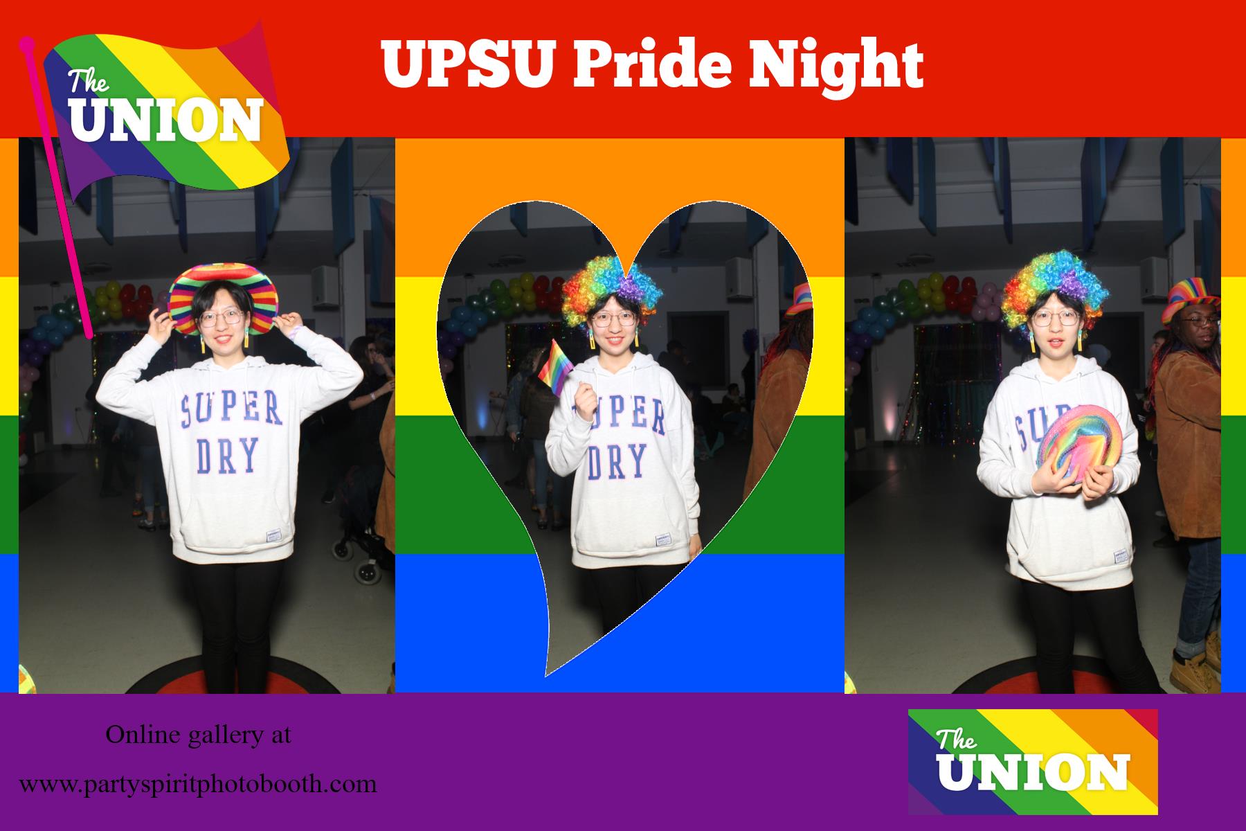 UPSU Pride Night | View more photos from the event at gallery.partyspiritphotobooth.com/u/PartySpiritPhotoBooth/UPSU-Pride-Night